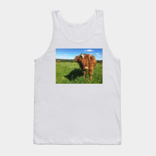 Scottish Highland Cattle Calf 2021 Tank Top